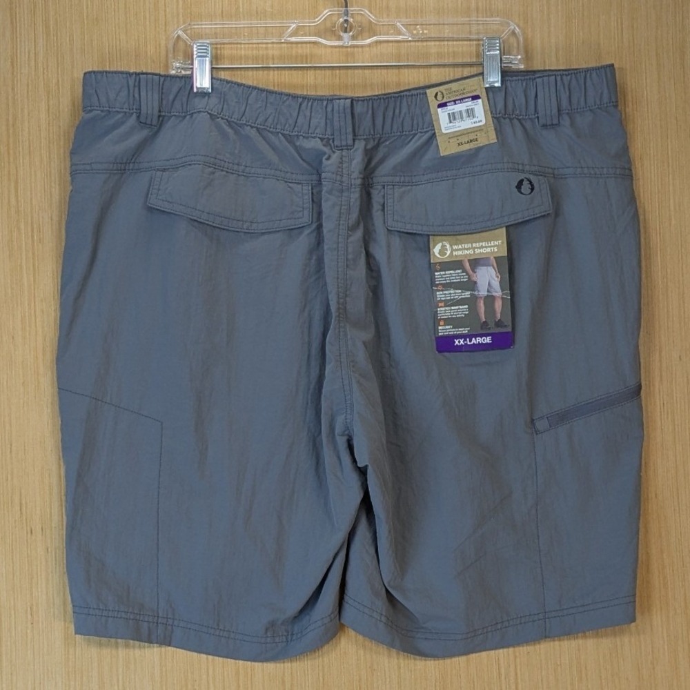 American Outdoorsman Mens Grey Water Repellent Hiking Shorts Size XXL New - Picture 3 of 10